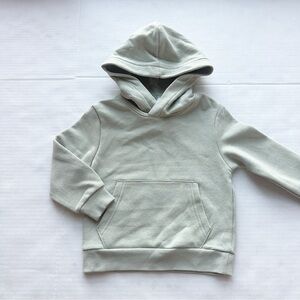 Organic Cotton Hooded Sweatshirt in Sage Green NWT